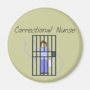 Correctional Nurse T-Shirts & Gifts Magnet