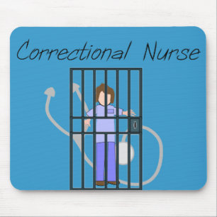 Correctional Nurse T-Shirts & Gifts Mouse Pad