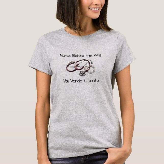 Correctional Nurse Tee - customized (Front)