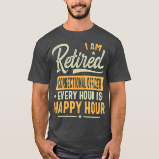 Correctional officer Retired Gifts T-Shirt
