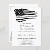 Correctional Officer Retirement Party America Flag