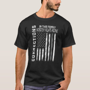 Corrections Correctional Officer  Thin Grey Line F T-Shirt