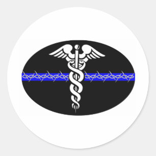 Corrections Nurse Classic Round Sticker