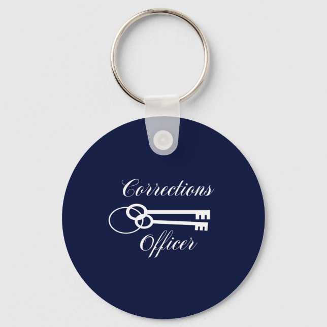 Corrections Officer Keychain (Front)