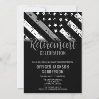 Corrections Officer Retirement Party Silver Line