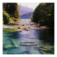 Correntoso River, Patagonia, Argentina,
