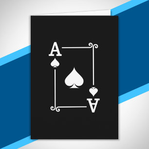 Correspondance Ace Spades Convient À Jouer Cartes 