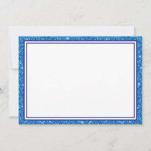 Correspondance Bordure de Parties scintillant de carte à note pla