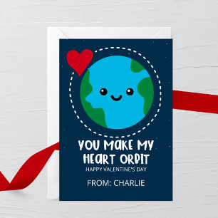 Correspondance Carte de la Saint-Valentin « Vous faites orbiter m