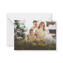 Carte de Noël personnalisée pour la famille – Cart