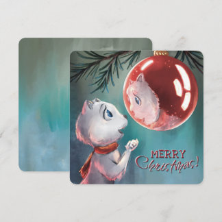 Correspondance Carte de Noël - réflexion - par Monika Marzec