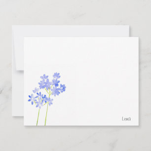 Correspondance Carte de note Agapanthus