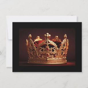 Correspondance Carte de note de la couronne Pageant
