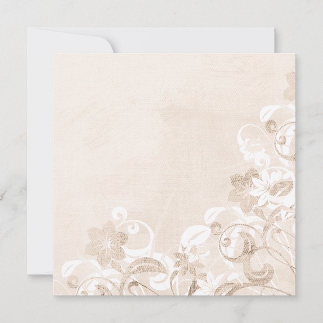 Correspondance Carte de note plat Urban Garden (Devant)