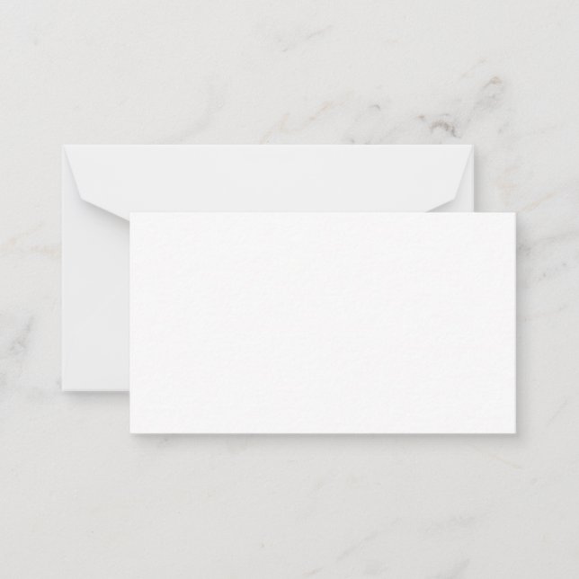 Correspondance Carte de note plate (Devant)