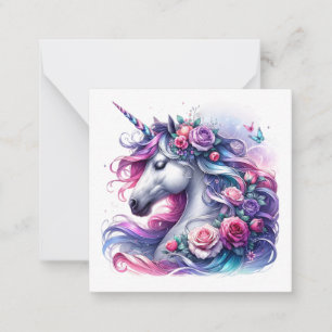 Correspondance Carte de note Unicorn
