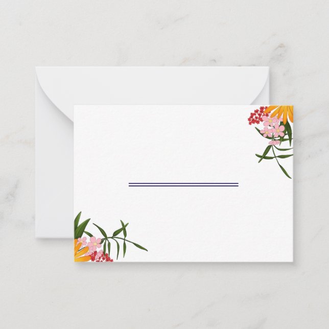 Correspondance Carte de proposition de la partie nuptiale (Devant)