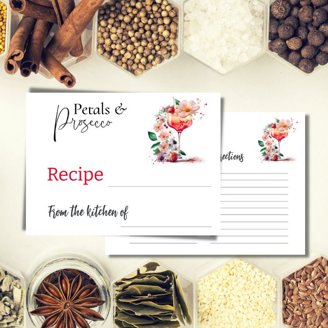 Correspondance Carte de recette de Fête des mariées Florale de Pe (Créateur téléchargé)