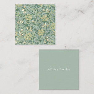 CORRESPONDANCE CARTE DE REMARQUE PLAT : WILLIAM MORRIS : JASMINE