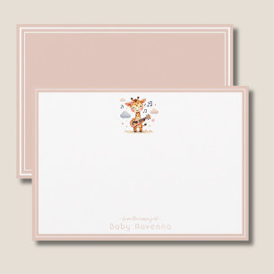 Correspondance Carte de Remerciement de Baby Shower au thème de g