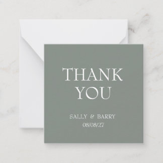 Correspondance Carte de remerciement de mariage personnalisée