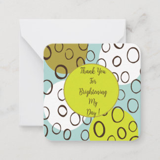 Correspondance Carte de remerciement pour égayer ma journée :