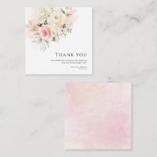 Correspondance Carte de remerciement pour une fête d'anniversaire