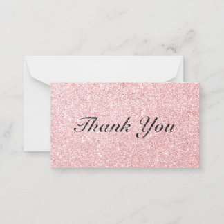 Correspondance Carte de remerciements de style de Parties scintil