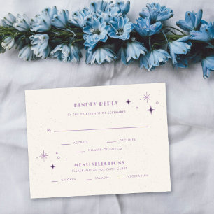 Correspondance Carte de réponse pour le mariage céleste Lune et É