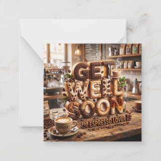 Correspondance Carte de rétablissement pour amateur d'espresso #1