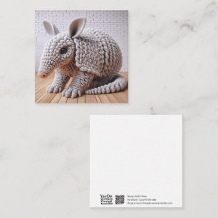 Correspondance Carte de voeux Crochet Armadillo