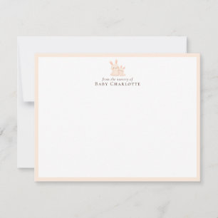 Correspondance Carte de vœux de nurserie Maman & Bébé Lapin – Bab