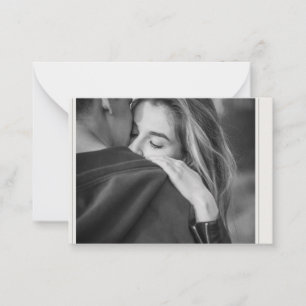 Correspondance Carte de vœux pour couple romantique