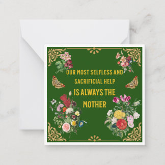 Correspondance Carte de vœux pour la fête des mères