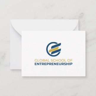 Correspondance Carte pour notes de papeterie GSE