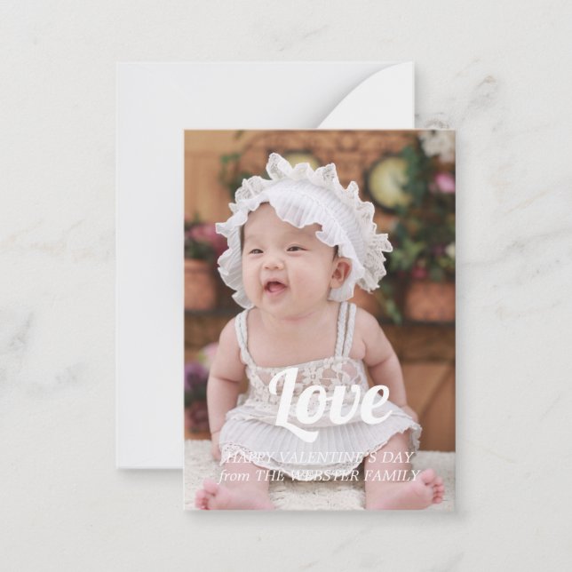 Correspondance Joyeuse carte de jour de la Saint-Valentin personn (Devant)