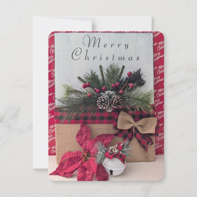 Correspondance Joyeuse carte de Noël (Devant)