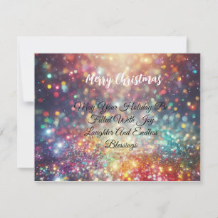 Correspondance Joyeuse carte de Noël/carte de voeux