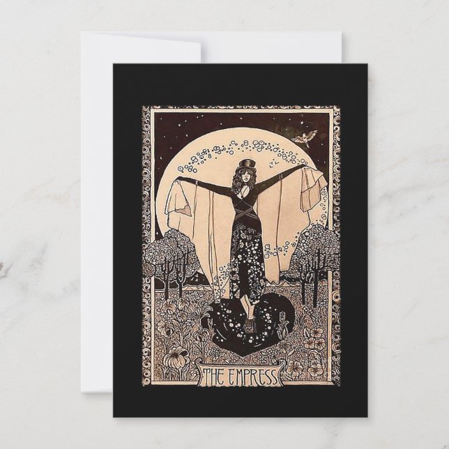 Correspondance La carte de tarot de l'impératrice  (Devant)