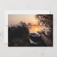 Lever du soleil - Vivre la bonne vie Carte de bill
