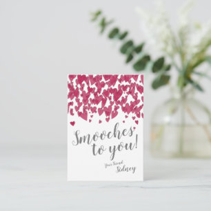 Correspondance Mini Valentine Fumez-vous ! Carte de corresponda
