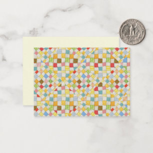 Correspondance MOSAÏQUE DE COUVERTURE 3,5x2,5 Carte plate / Horiz