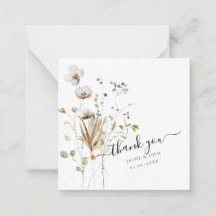 Correspondance PixDezines Fin de l'été Fleurs sauvages Carte de n