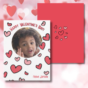 Correspondance Red Heart Photo Salle de classe Carte Saint-Valent