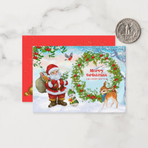 Correspondance "Voeux les plus chauds : une carte de Noël déborda