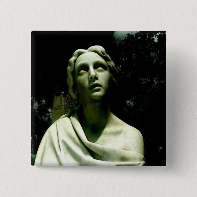 Corrine 2 Inch Square Button (Front)