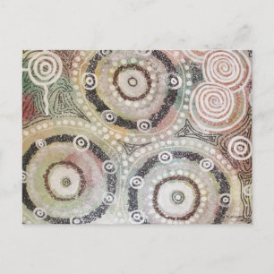 Corroboree Artwork by Nganuwaay Koolyn Postcard