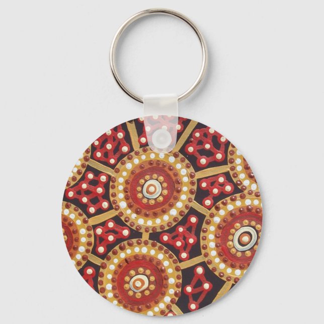 CORROBOREE KEYCHAIN (Front)