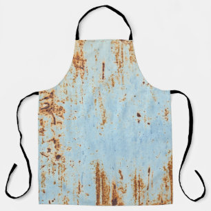 Corroded metal, grunge texture background. apron