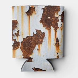 Corroded White Rust Streaks Can Cooler